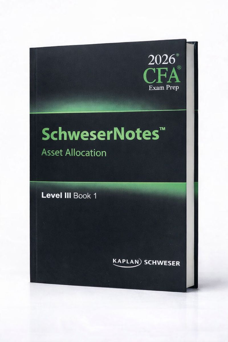 2026 CFA Level 3 Kaplan Schweser Study Material
