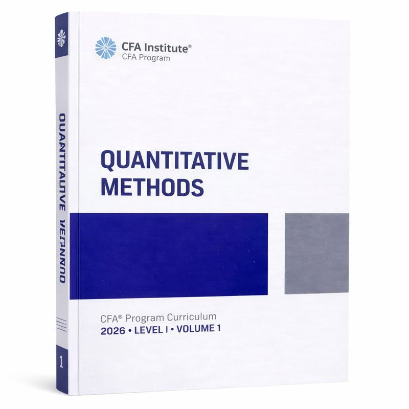 2026 CFA Level 1 Curriculum Complete syllabus set of 10 books