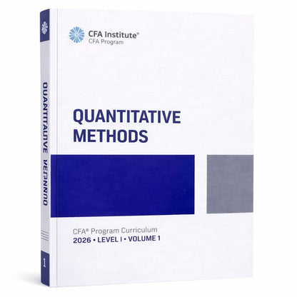 2026 CFA Level 1 Curriculum Complete syllabus set of 10 books