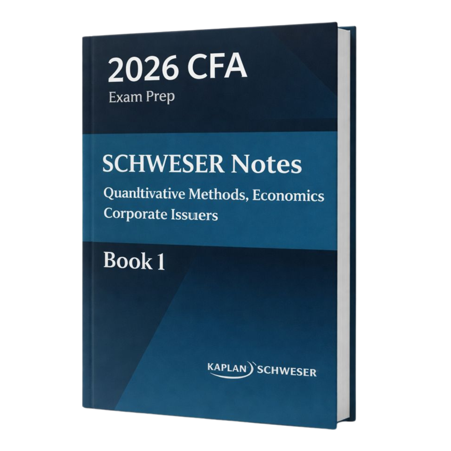 2026 CFA Level 1 Kaplan Schweser Study Material - Set of 6 Books