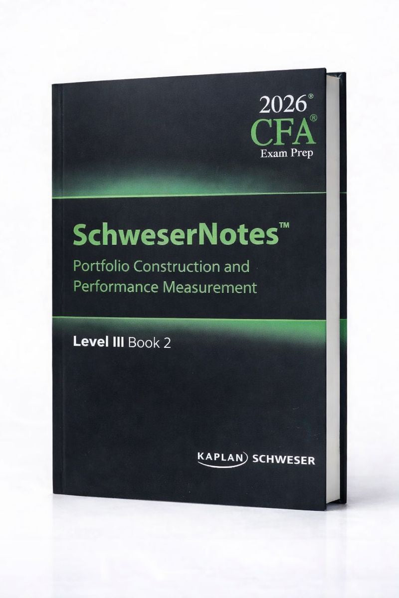 2026 CFA Level 3 Kaplan Schweser Study Material