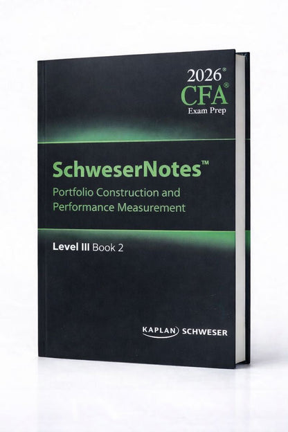 2026 CFA Level 3 Kaplan Schweser Study Material
