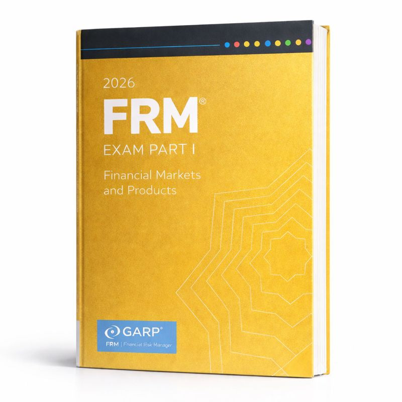 2026 FRM part 1 GARP Study Material - Set of 4 books