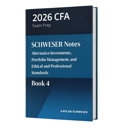 2026 CFA Level 1 Kaplan Schweser Study Material - Set of 6 Books