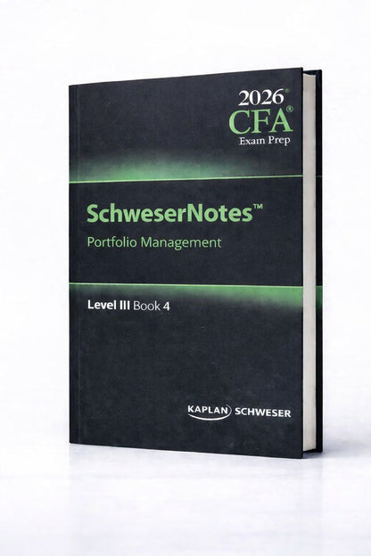 2026 CFA Level 3 Kaplan Schweser Study Material