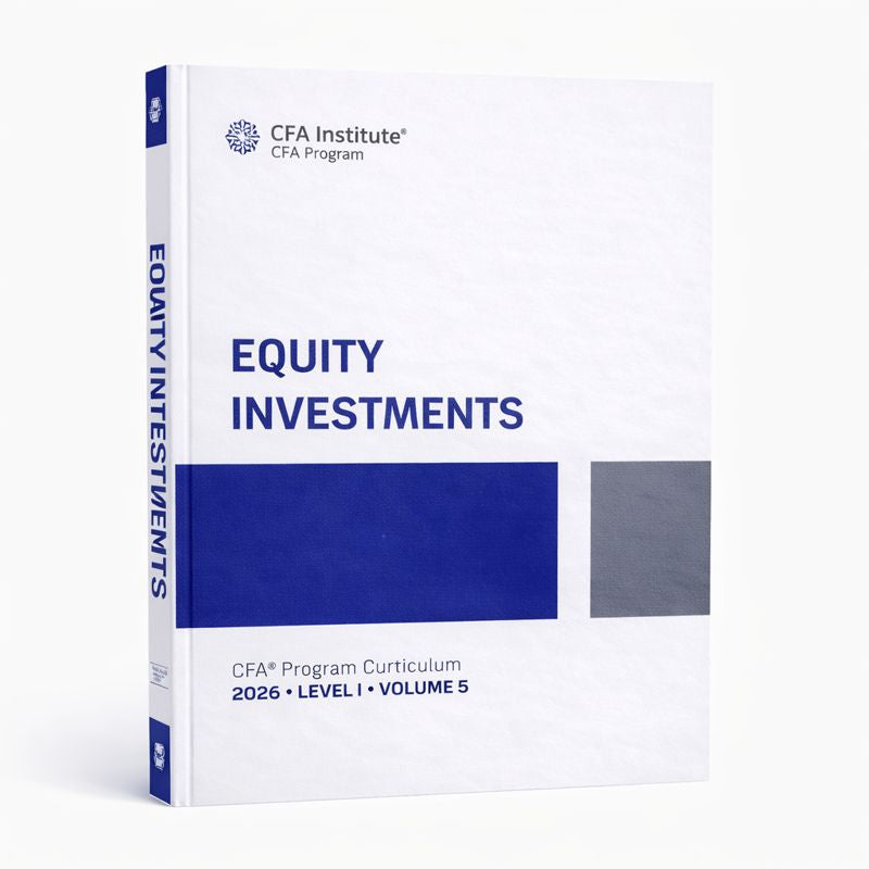 2026 CFA Level 1 Curriculum Complete syllabus set of 10 books