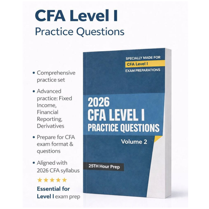 2026 CFA Level 1 Kaplan Schweser Study Material - Set of 6 Books