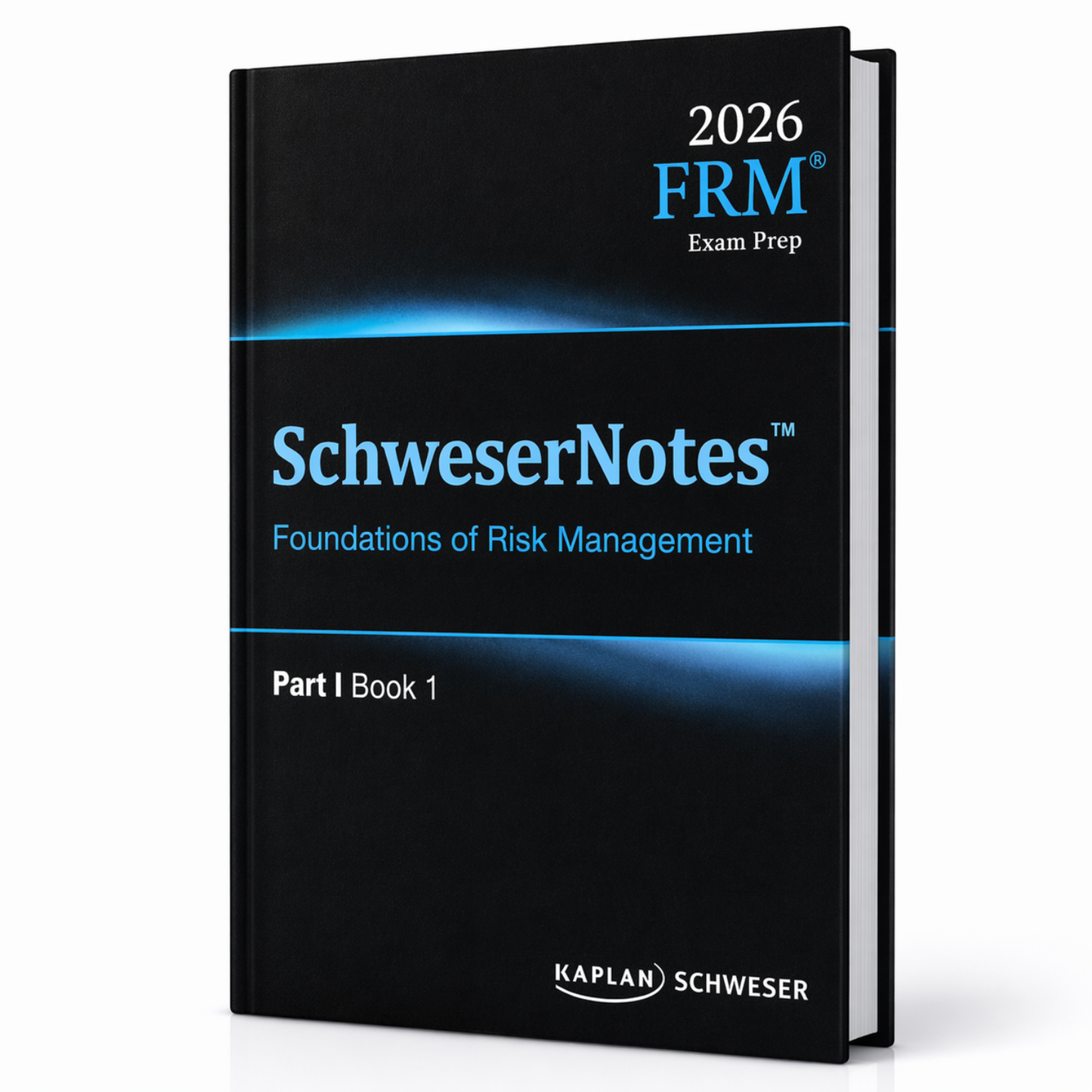 2026 FRM part 1 Kaplan Schweser study material - Set of 4 Books