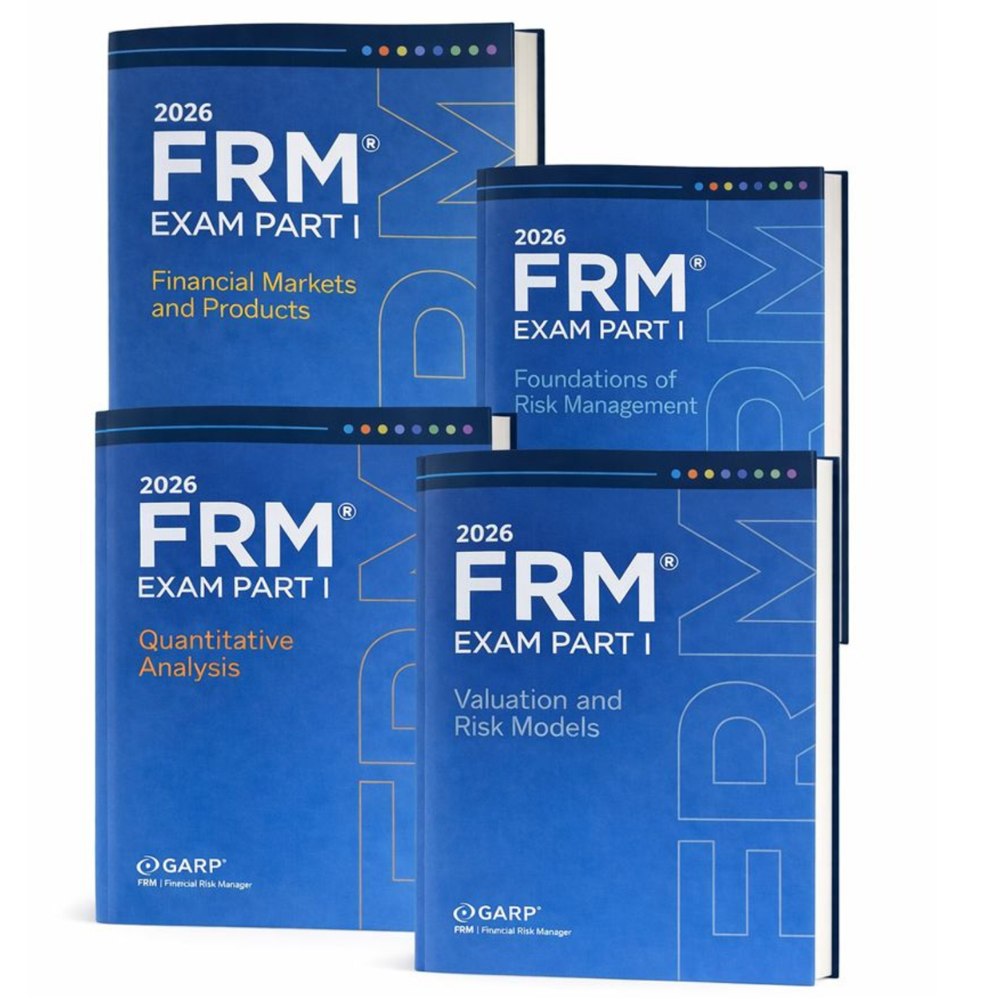 2026 FRM part 1 GARP Study Material - Set of 4 books