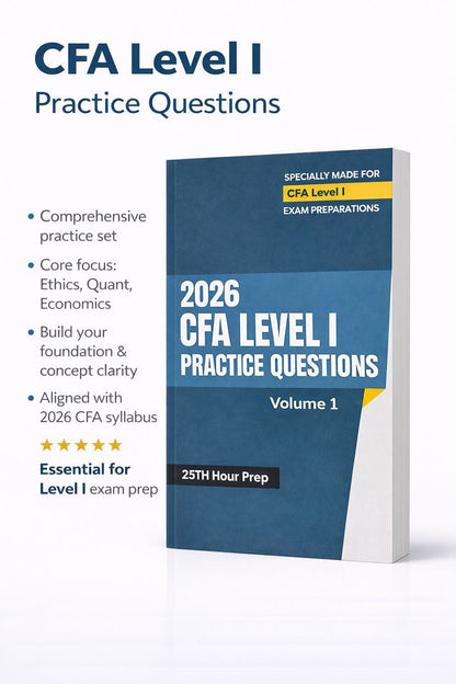 2026 CFA Level 1 Kaplan Schweser Study Material - Set of 6 Books